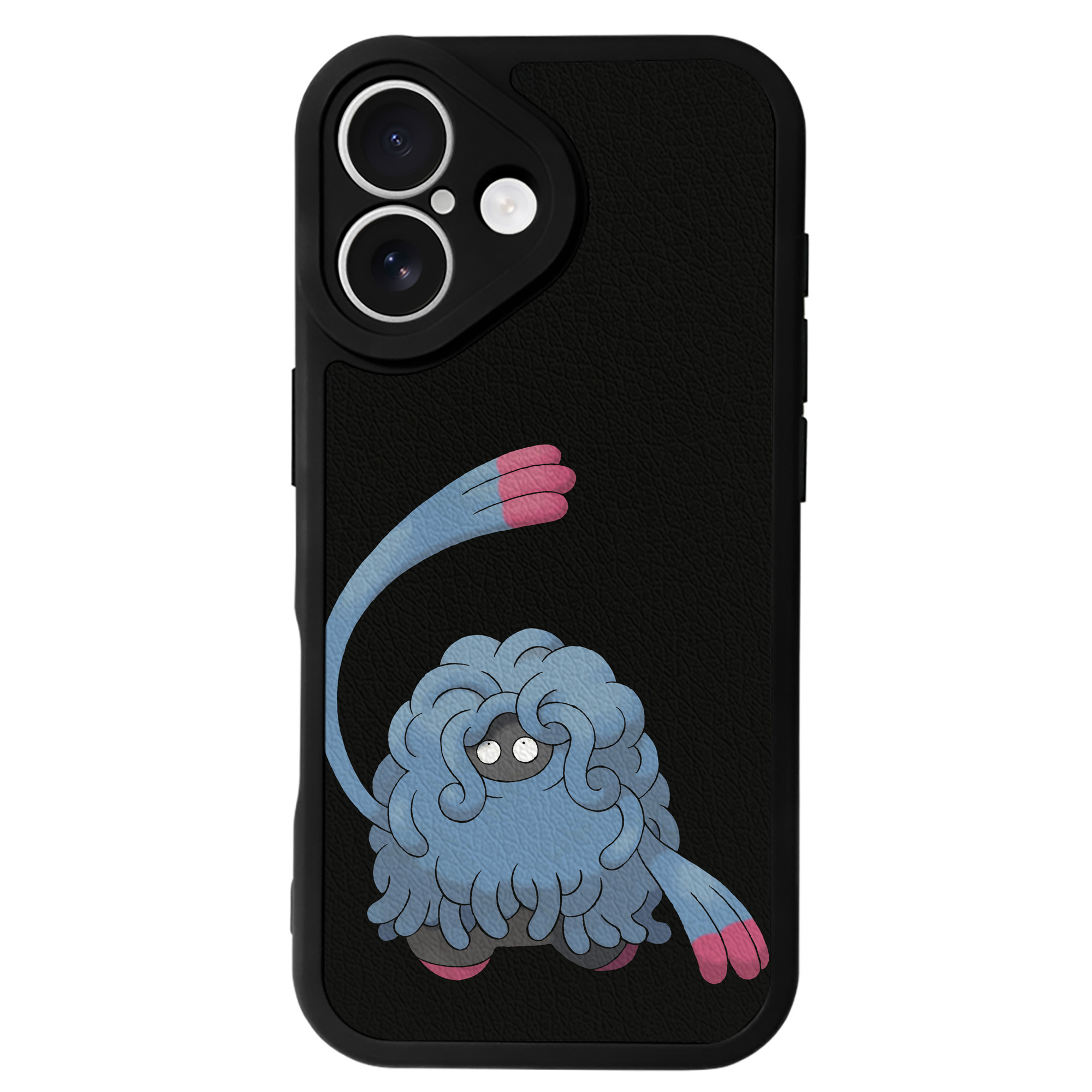（画像用） ポケットモンスター Pokémon 【iPhone 16シリーズ対応】シリコンスマホケース（レザー調） 材質：シリコン